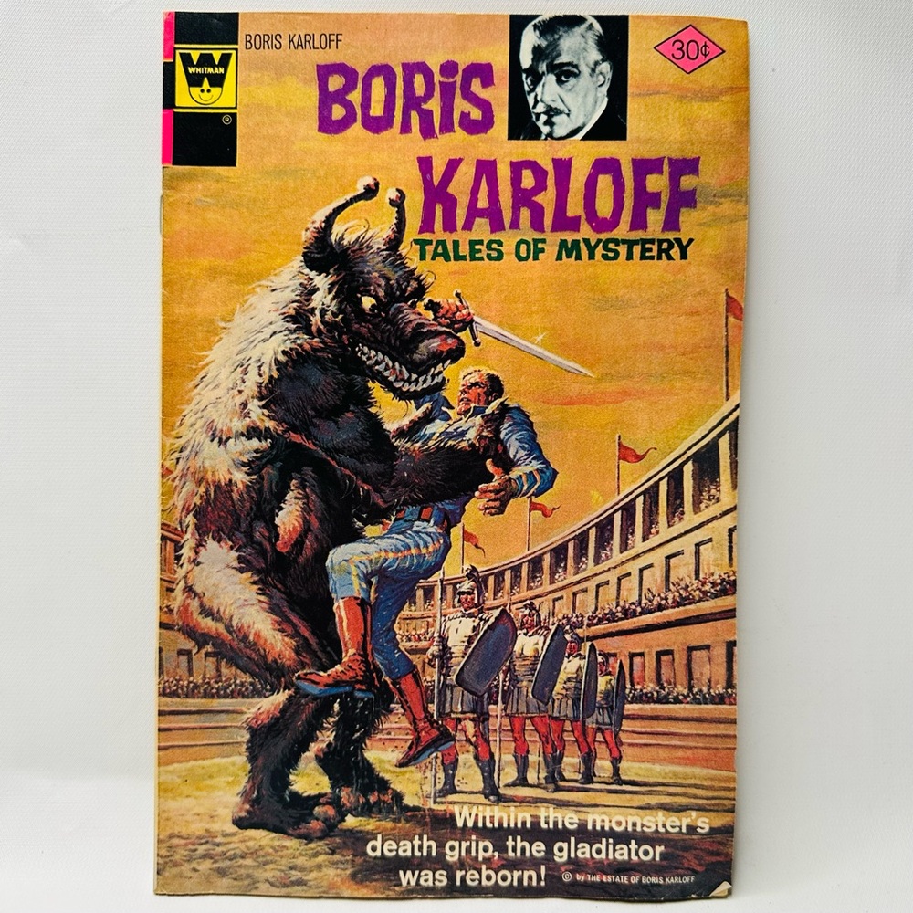 Boris Karloff Tales of Mystery Golden Key VTG Comic Book Whitman April 1977
